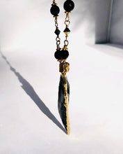 Black Obsidian Arrowhead Necklace