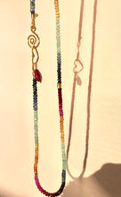 Sappho Sapphire, Emerald, Ruby Necklace