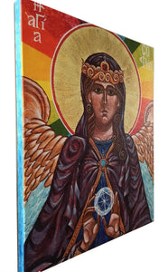 St. Sophia Holy Wisdom - Giclèe Artisan Canvas Print 9.25" x 12.5"