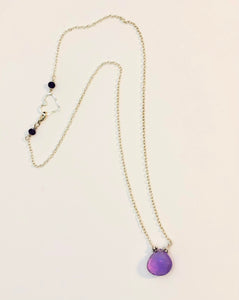 Divine Love Amethyst Gemstone Necklace