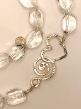 Quartz Crystal Pebble Necklace