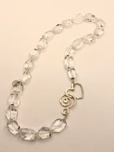 Quartz Crystal Pebble Necklace