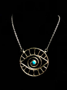 “Iris in Blue” Necklace