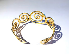 Goddess of Life Spiral Cuff