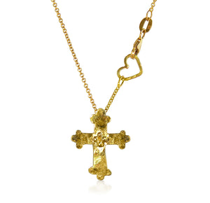 Traditional Byzantine Gold Cross