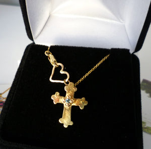 Traditional Byzantine Gold Cross