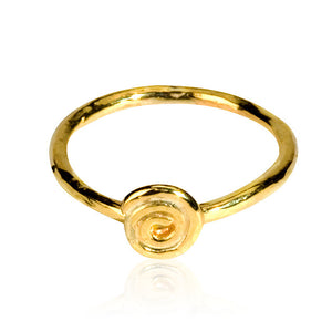 Golden Spiral Ring Mini