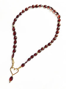 Pomegranate Arils Garnet Necklace