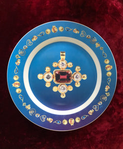 Porcelain "Stellar" Plate