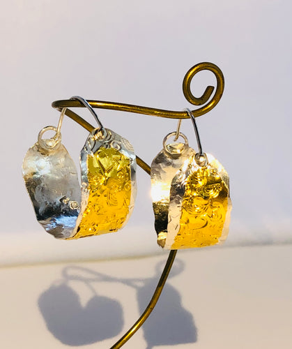 Minoan Basket Hoop Earrings - Large!