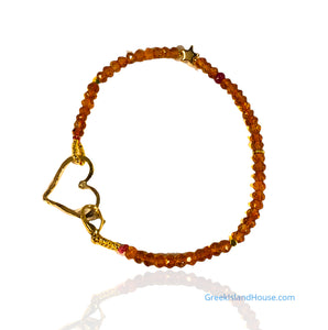 Citrine Abundance Bracelet with Star