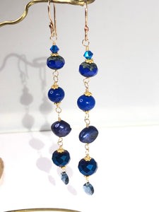 Blue Heaven Dangle Earrings