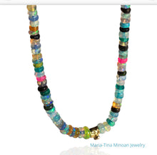 Rainbow of Opals Necklace