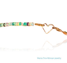 Rainbow of Opals Necklace
