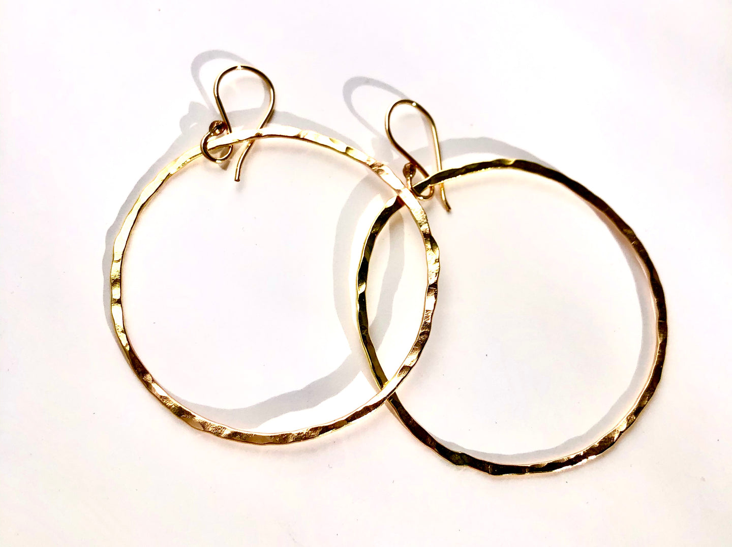 Halo Hoops - gold filled