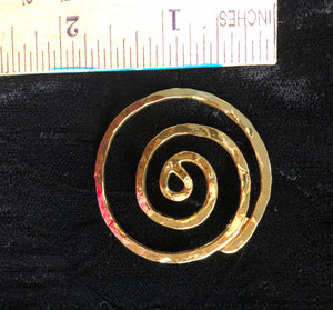 Spiral of Life Earrings - Large