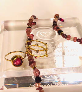 Gold & Pomegranate Seed Collection