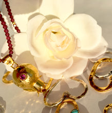 Pomegranate and Garnet Necklace