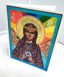 St. Sophia Holy Wisdom - Set of 4 Greeting Cards