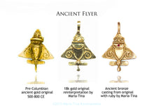 Ancient Alien Pendant with Ruby