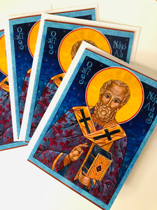 St. Nicholas the Miracleworker -  Set of 4 Greeting Cards