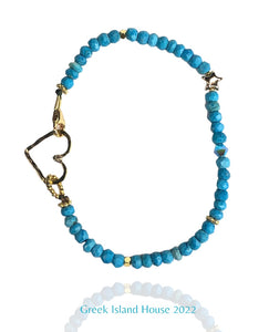 Turquoise Prayer Bracelet