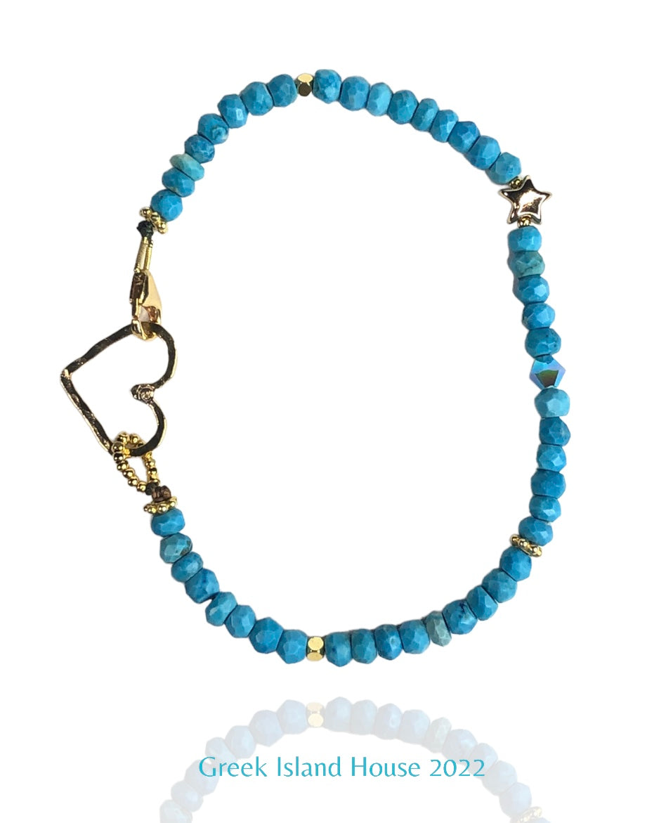 Turquoise Prayer Bracelet