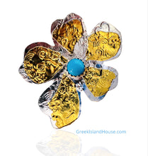 Minoan Blossom Pendant Necklace