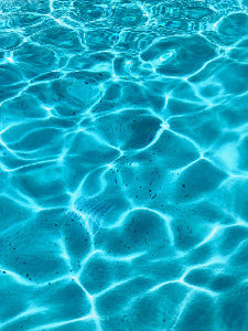Apatite Bracelet in Swimming Pool Blue