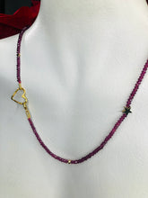 Faceted Garnet Necklace