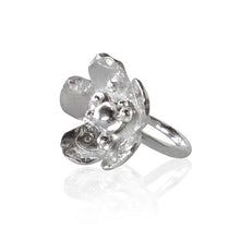 Sterling Silver Flower Power Cocktail Ring