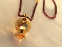 Pomegranate and Garnet Necklace