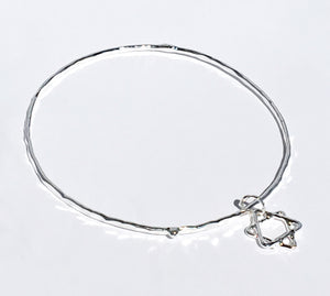 Star of David Bangle Bracelet