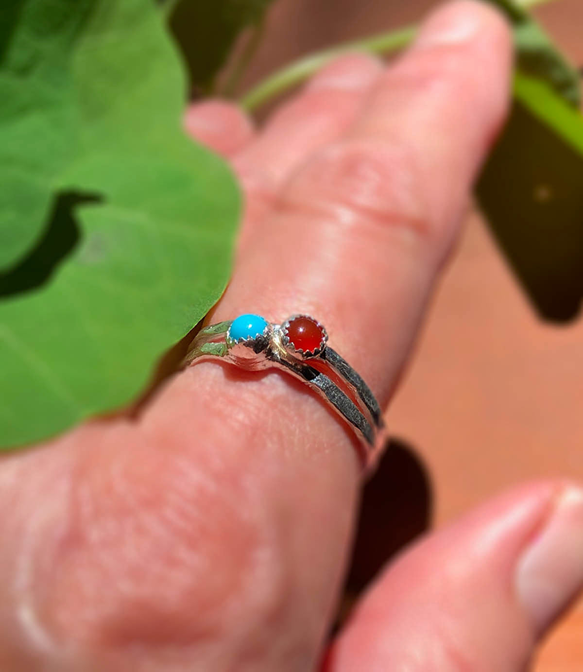 Dreaming of the Greek Islands Carnelian Ring